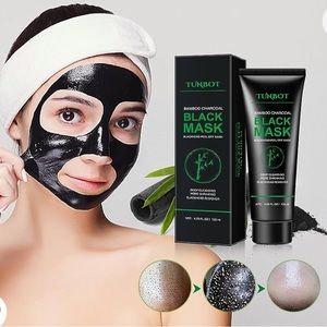 NWT Tunbot Blackhead Removal Mask 120ML Pull-Off Bamboo Charcoal Mask SEALED